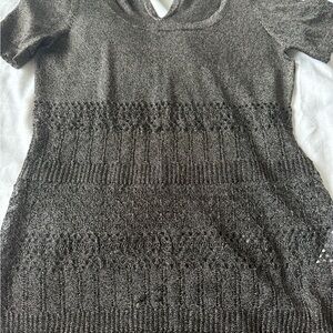 Intimissimi Gray Short Sleeve Top